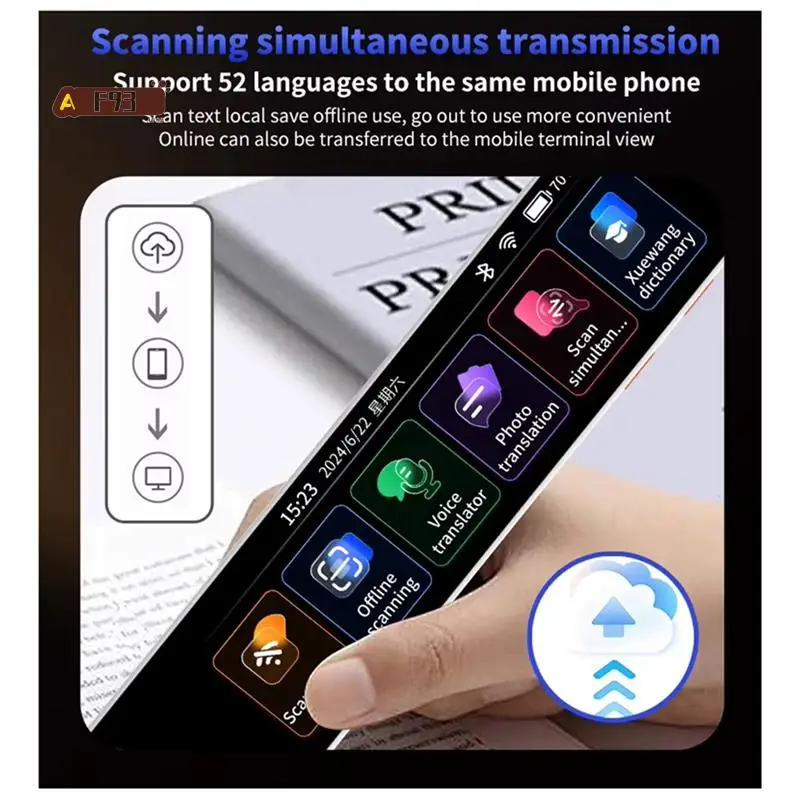 AF93-A29S 142 langues stylo traducteur de balayage vocal traducteur de langue en temps réel dictionnaire traduction entreprise à l'étranger