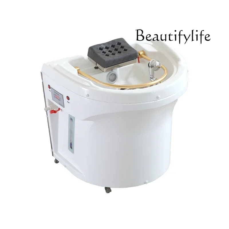 

Beauty salons are free of water, movable head treatment basin, water circulation with water storage, shampoo, fumigation