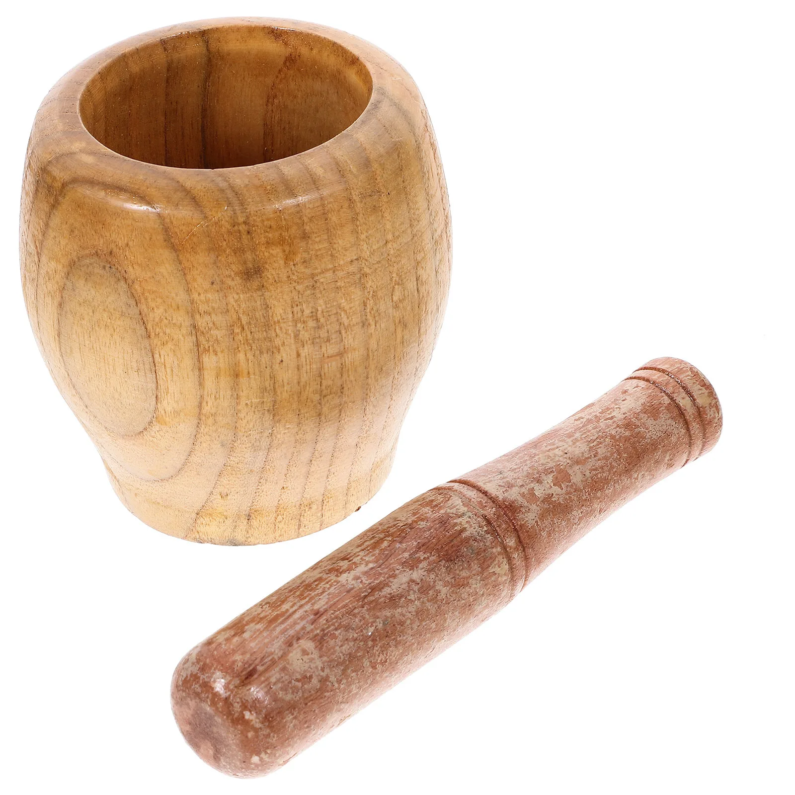 1 Set 9Cm Garlic Pounding Pot Pestle Grinder For Spices Kitchen Home Use Modern Design Easy Clean Stainless Steel Style