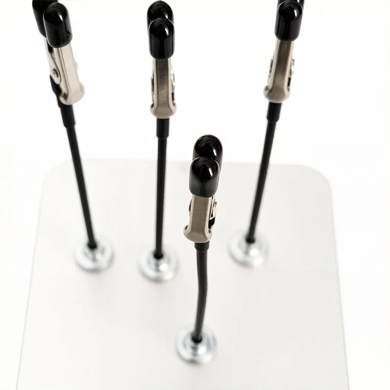 Universal PCB Holder Soldering Platform with Magnetic Pins Groove Fixtures Bendable Clips for Circuit Board Electronic Repair