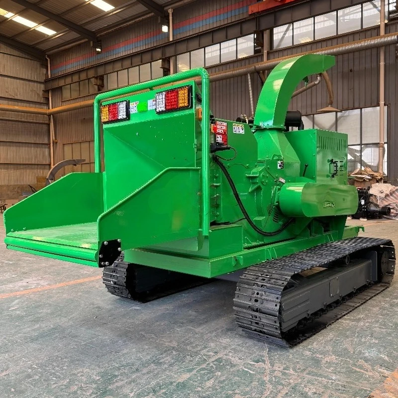 Thickened Body Wood Shredder Anti-Wear Drum Chipper Customized Surface Treatment for Harsh Outdoor Working Environment