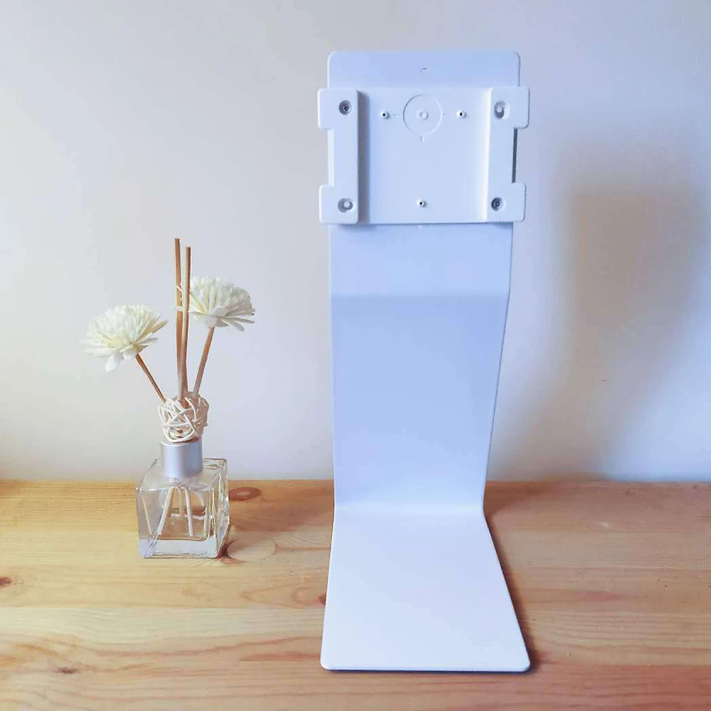 

Wall Mount CD Player Bracket Board White Screws Included Lightweight Easy Installation Universal DVD VCD Player Wall