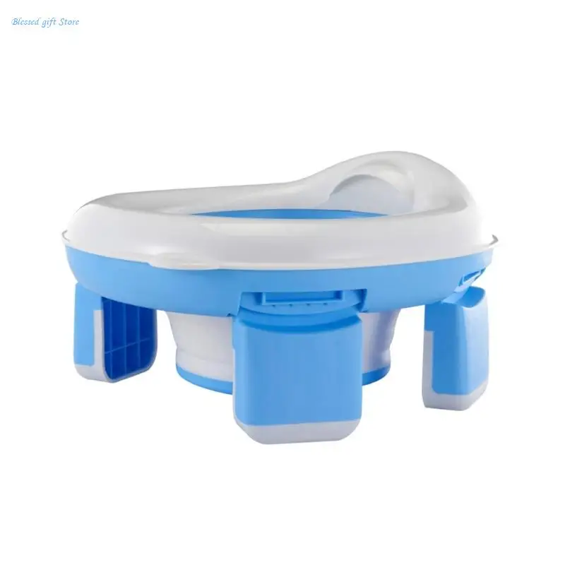 Upgraded Travel Potty Training Toilet for Kids & Toddlers Portable Potty