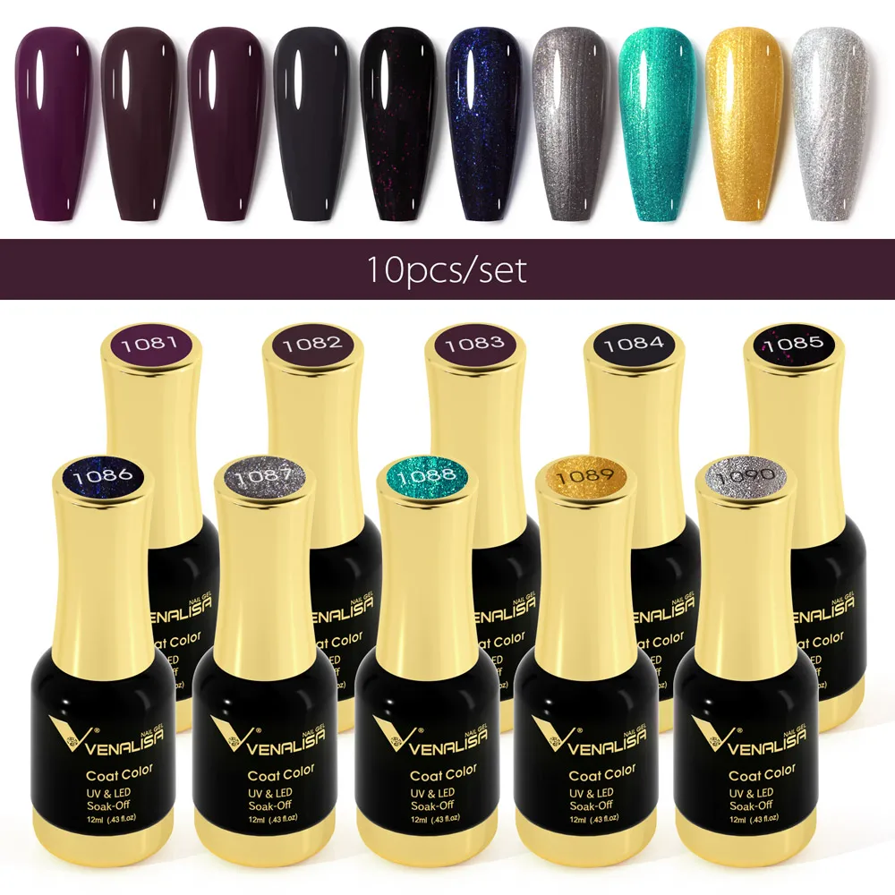 # 1004 VENALISA Nagelgelpoliermittel Hema TPO Free Semi Permanent Jelly Nude Pink Color Soak Off UV LED Ultra Diamond Lack 12 ml – Detail 14