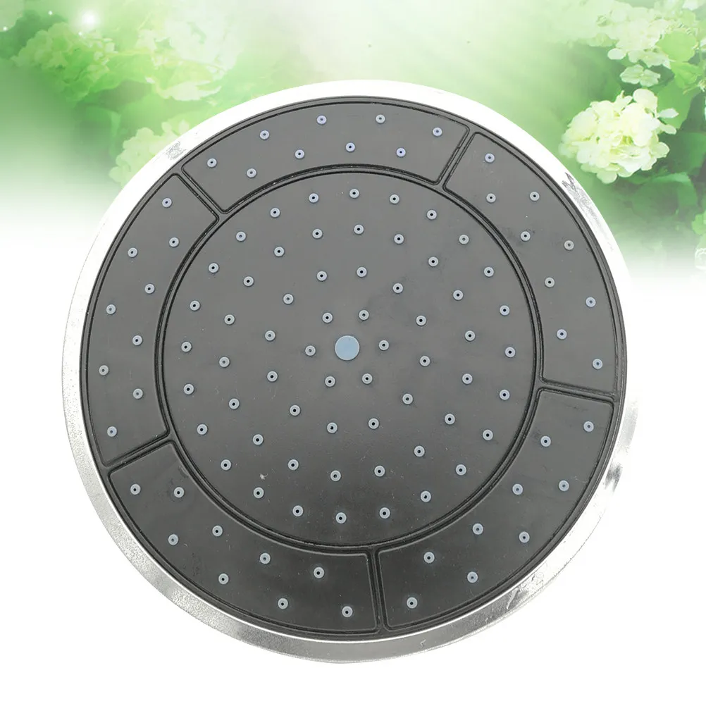 10 Inch Top Shower Room Rainfall Shower Head Round Stainless Steel Ultra Thin High Pressure Adjustable Angle Durable Home Hotel
