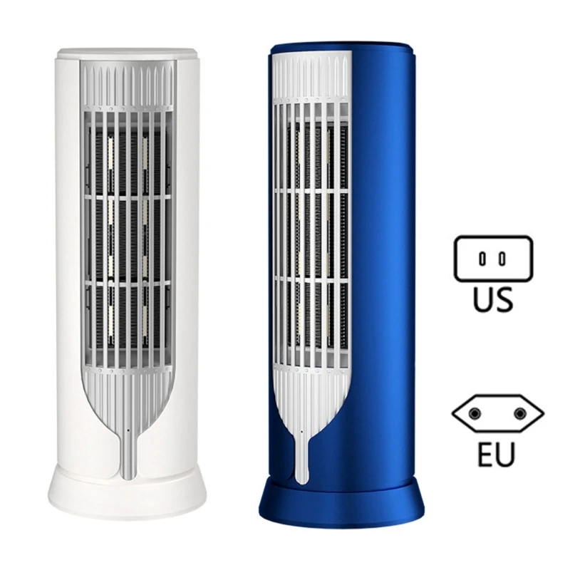 Fan Heater 1000W Electric Heater for Home Portable Space Heaters Low Energy Space Heater for Office Home Bedroom