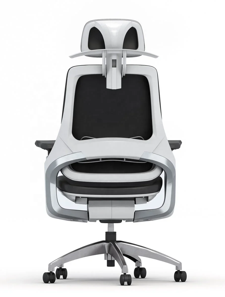 Office Chair Iron High Back Ergonomic Height Adjustable Unique Home Executive