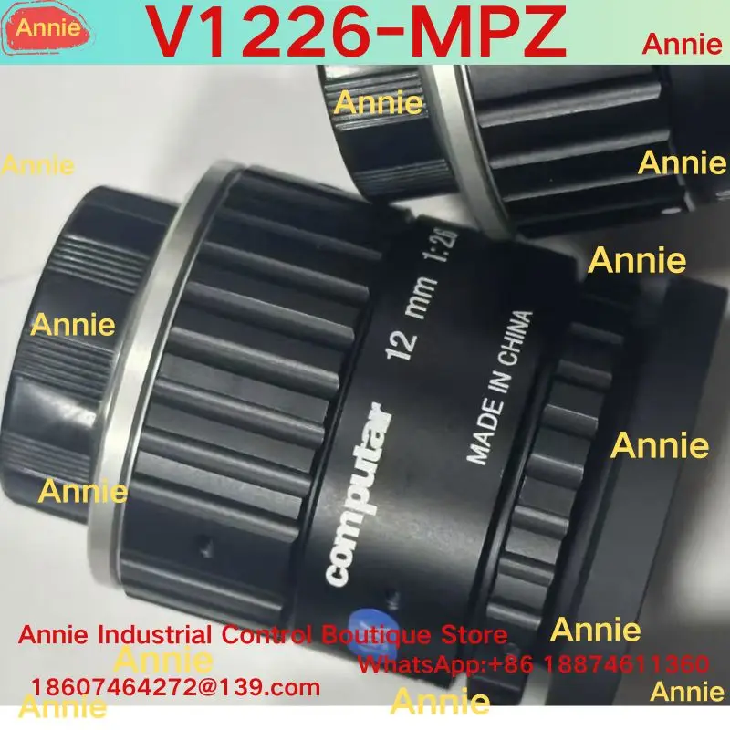 Second-Hand Test OK Industrial FA Lens V1226-MPZ for Professional Use Optical Equipment