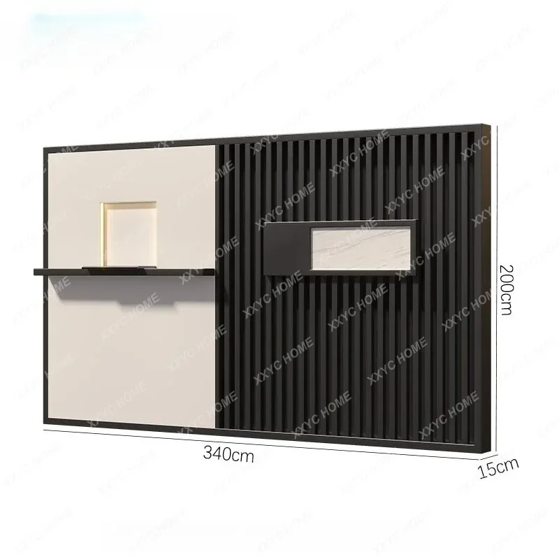 XX LStainless Steel Outdoor Running Water Screen Durable Landscape  Wall with Fish Pond Flower Box  For Courtyard Pool Furniture