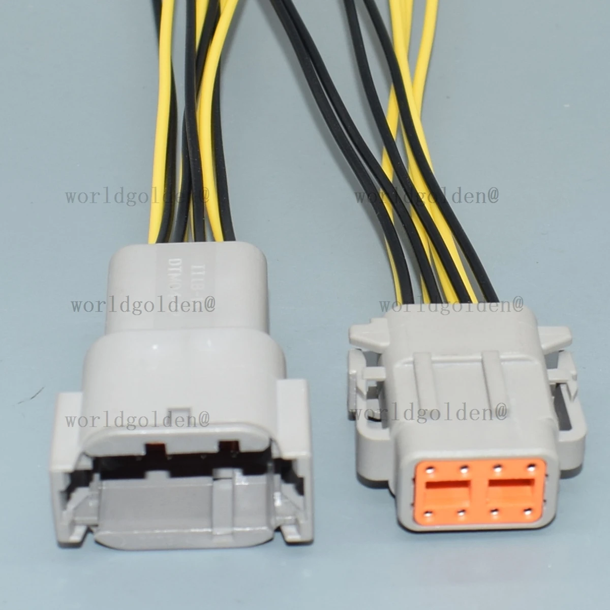Auto Wire Harness Connector Kit DTM06‑8S/DTM04‑8P for Universal Vehicles Daily Maintenance Parts car connector