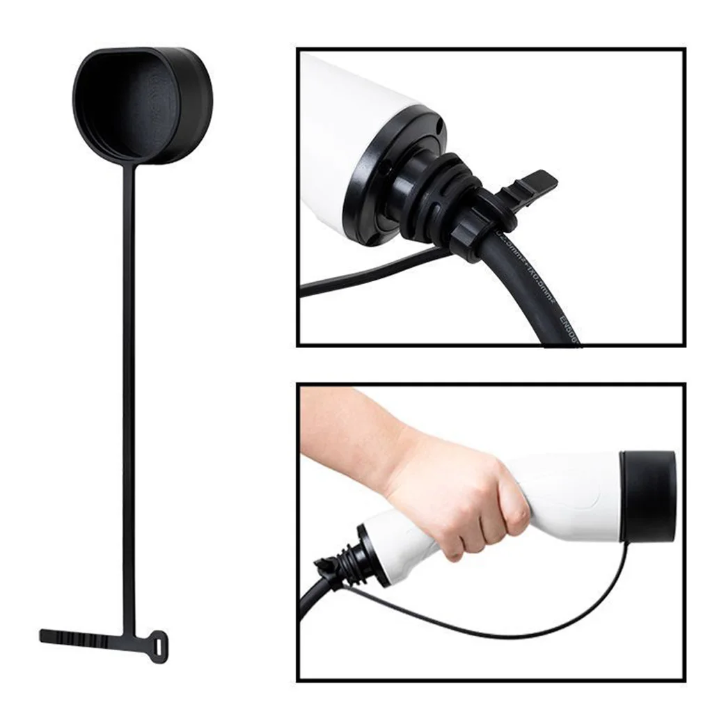 

Защитная крышка Кабель для зарядки Тип 2, универсальная защитная крышка, вилка EV Type 2, боковая мужская торцевая крышка автомобиля