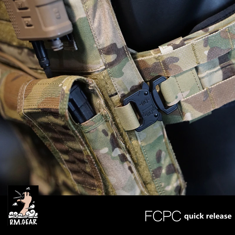 

RD TACTICAL FCPC AVS SPC Vest Quick Release Buckle Metal Cobra Buckle Compatible with FERRO V5