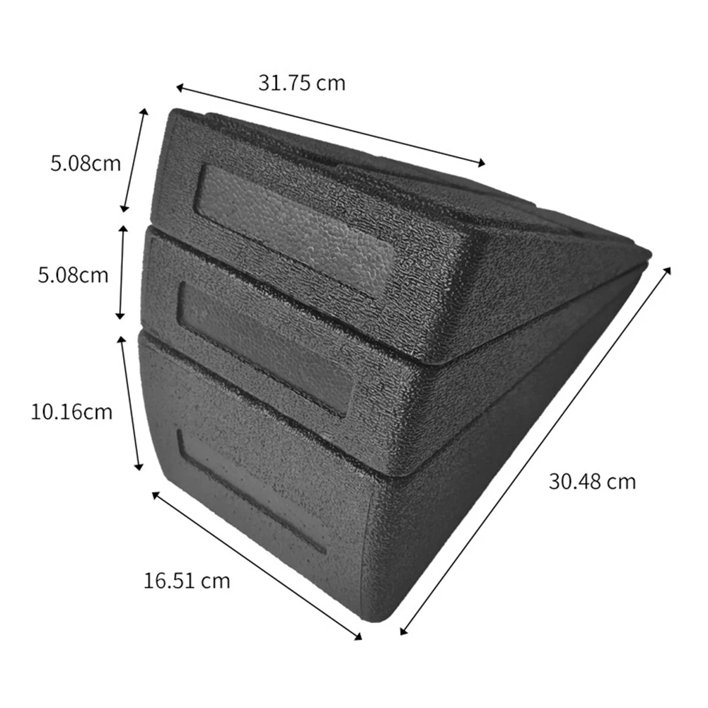 3 Pack Squat Wedge Incline Board Adjustable Angles Non-Slip Wedge Blocks Leg Stretcher and Fascia Stretcher for Calf Stretching - Image 5