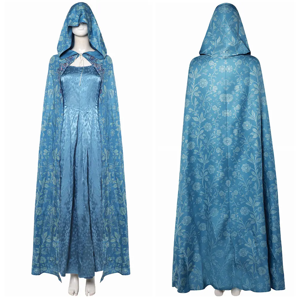 Adult House Targaryen Costume Princess Rhaenyra Alicent Cosplay Hightower Jacaerys Outfit Dress Cloak Halloween Carnival Disguis - view 6