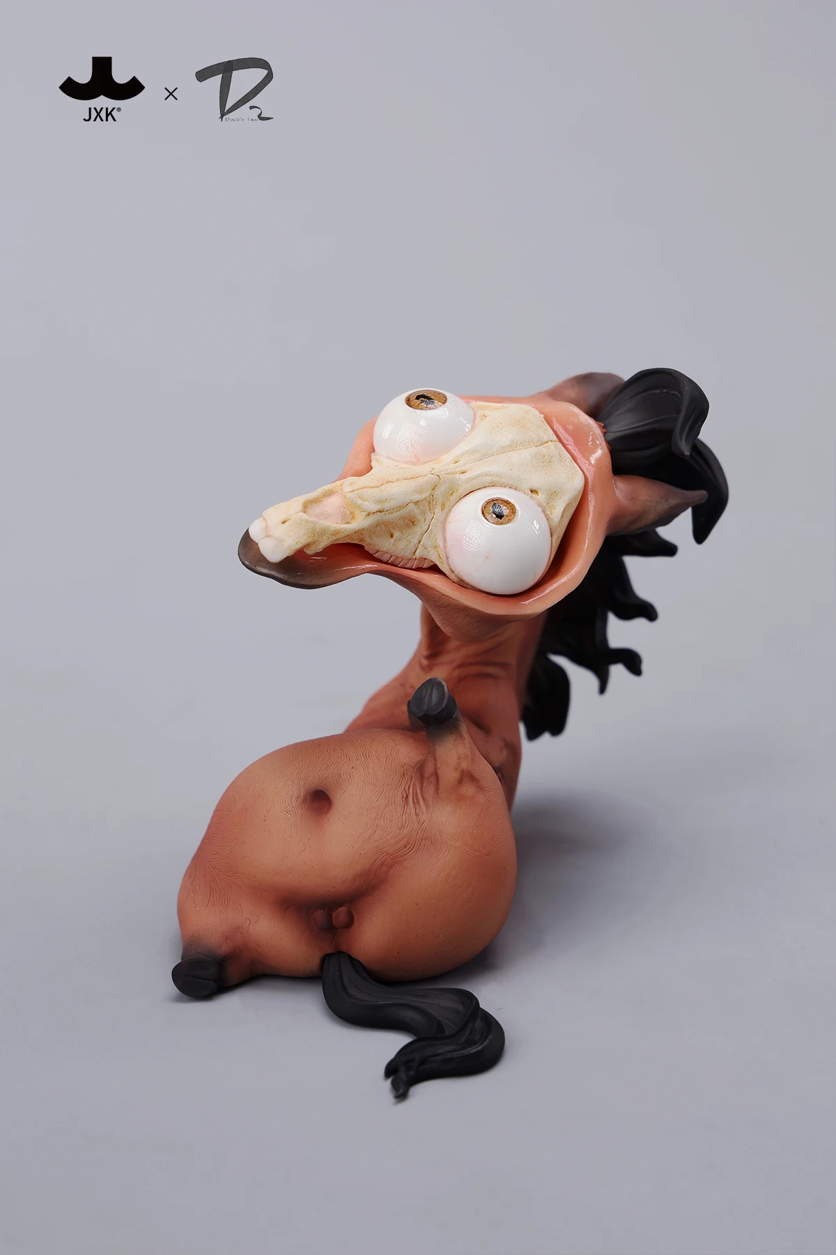 JXK D2 – ornement du zodiaque chinois, poney, tigre, Dragon, chien, modèle Animal mignon, jouets figurines d'action en résine, nouveau