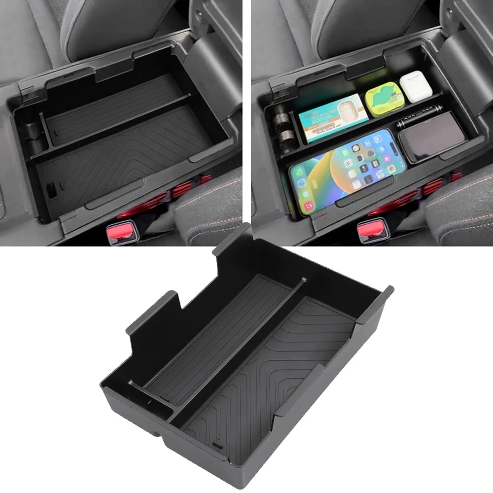 

For Honda Prologue EV 2024 2025 Acura ZDX 2024 2025 Center Console Organizer Tray Armrest Secondary Car Storage Box Accessories
