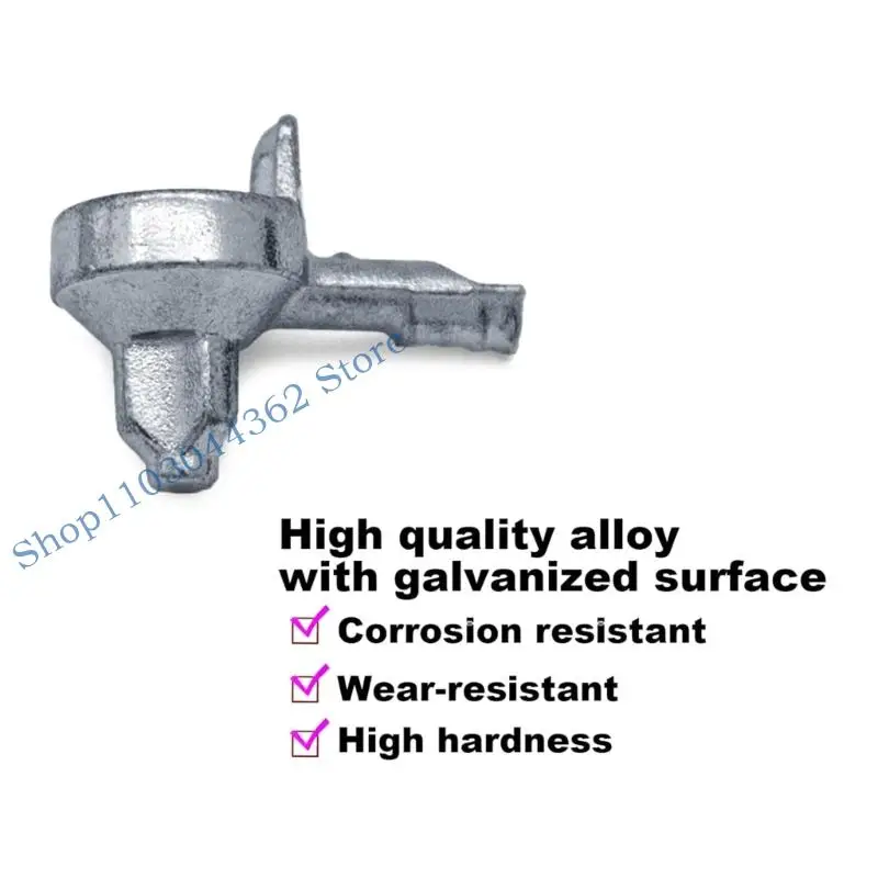 100 قطعة من سبائك الزنك رف الكتب أوتاد الرف دعم دبوس خزانة الجرف أوتاد خزانة الكتب دبوس للخزانات وخزائن الملابس ومنضدة