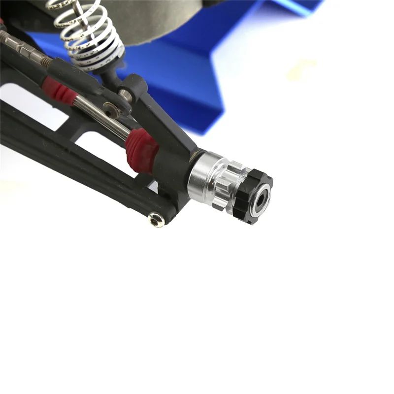 

B49B-металлический адаптер шестигранной ступицы колеса от 12 до 17 мм для Traxxas 1/10 Slash 2WD 4X4 Rustler, обновление радиоуправляемого автомобиля, замена зеленого цвета