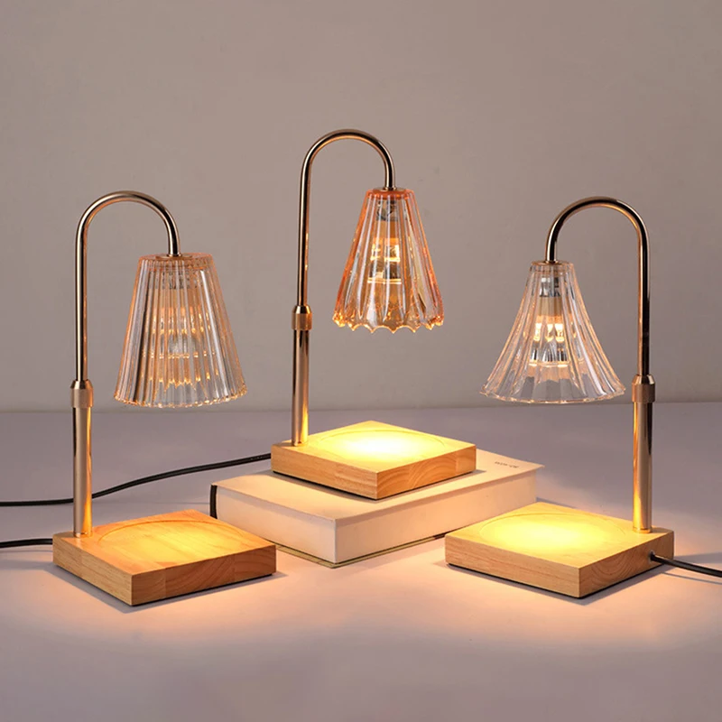 

Лампа для подогрева свечей, ретро лампа для плавления воска, светодиодная лампа с затемнением, настольная лампа для ароматерапии для спальни, домашний декор