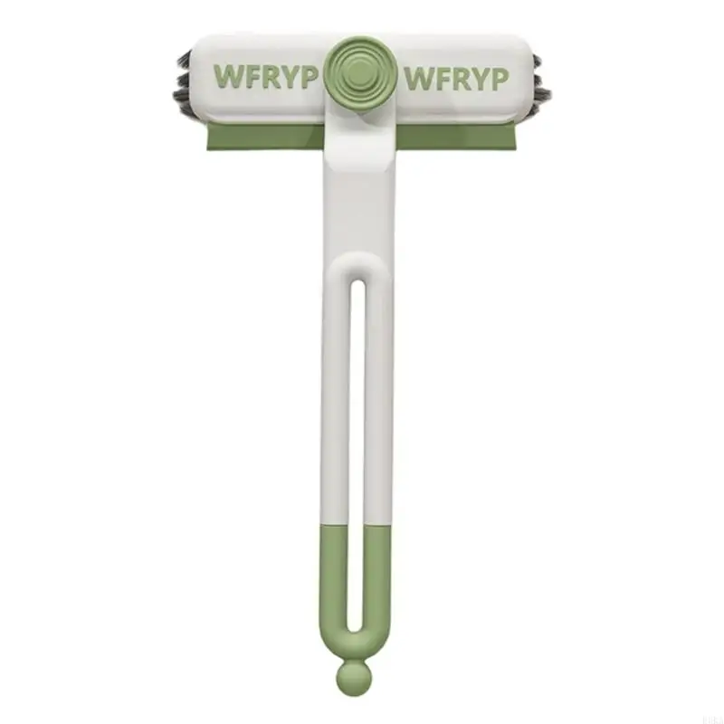   Flexible Rotating Cleaning Brush Wall Scrubber Ergonomic Handle Cleaner