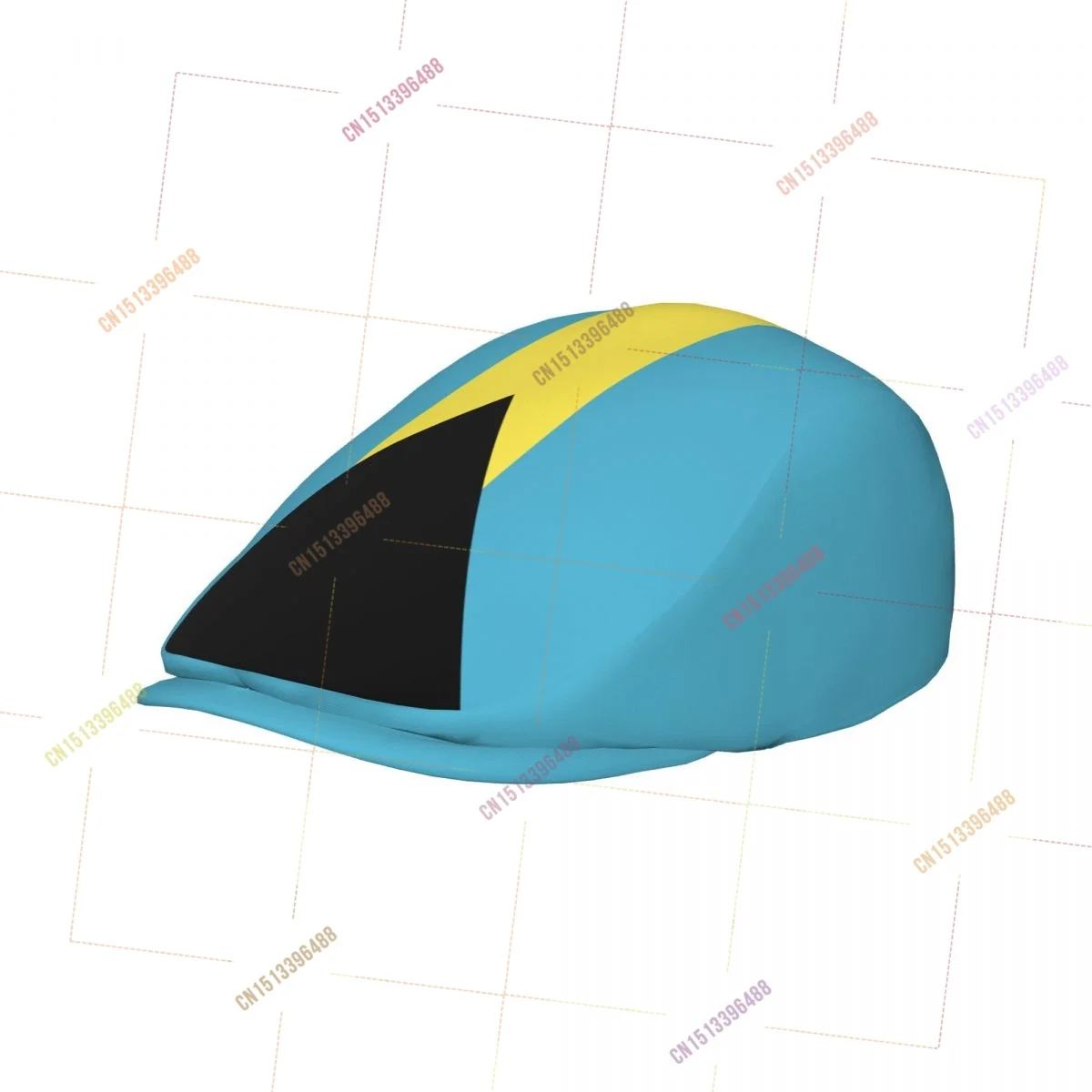 Bahamas Flag Men Women Flat Ivy Gatsby Newsboy Driving Hat Cap Short Brim Ideal for Driving Daily Casual