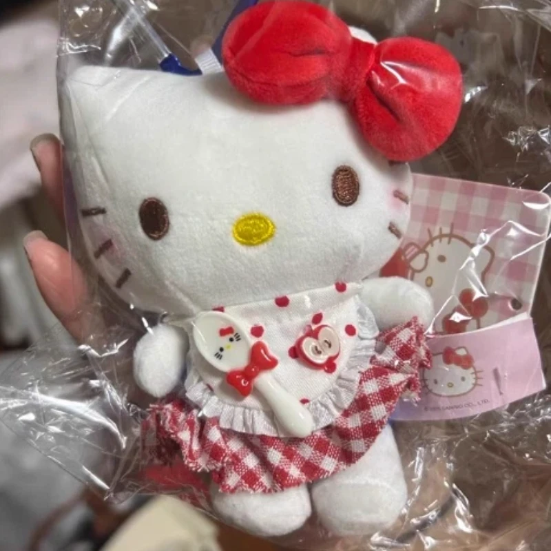 Popolare angelo KT gatto ciondolo borsa da ragazza peluche carino piccolo ciondolo bambola portachiavi decorazione appesa regalo di riempimento in cotone