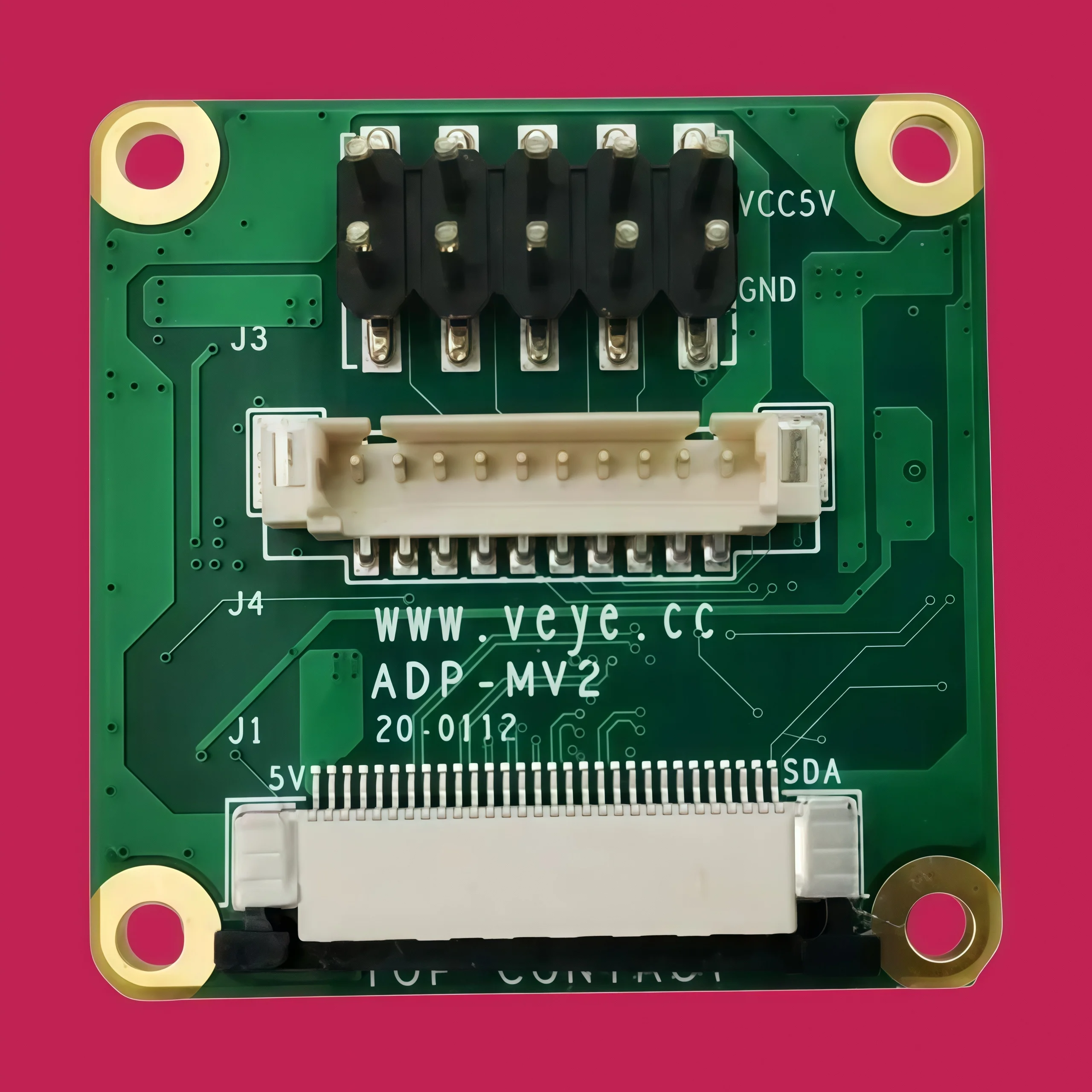 

Плата адаптера для камер серии MV и серии RAW к плате Firefly Rockchip, ROC-RK3568-PC, ROC-RK3588S-PC, ADP-MV2