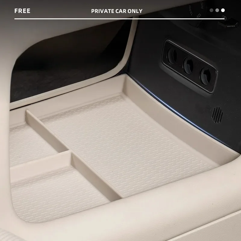 

Для VOYAH Courage 2025 ящик для хранения с центральным управлением, подлокотник с центральным управлением, нижний пол, внутренний ящик для хранения, коврик для холодильника