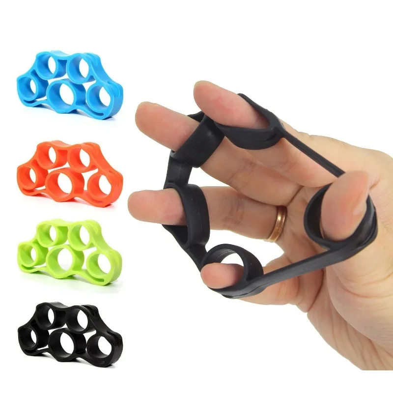 

1 шт., фитнес-тренажер для пальцев, эластичная лента, реабилитационная тренировка пальцев, фортепиано, гитара, тренировка пальцев, эспандер, резиновое кольцо