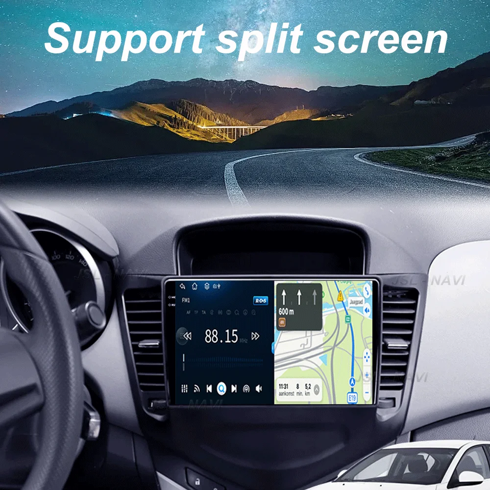 Autoradio Android 15 pour Chevrolet Cruze J300 2008 - 2014 lecteur vidéo multimédia Navigation stéréo GPS No 2din 2 din dvd