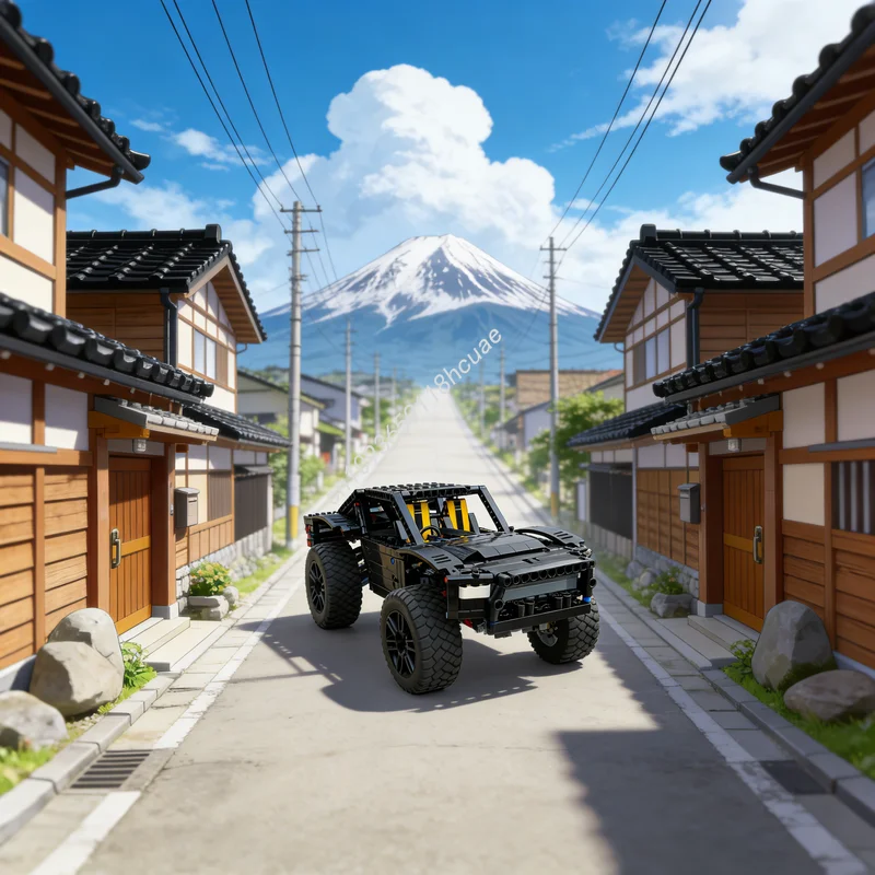 

Конструктор MOC «Технический грузовик Baja» (756 деталей), модель с 4 двигателями, развивающая игрушка, подарок на Рождество, идея для подарка на день рождения