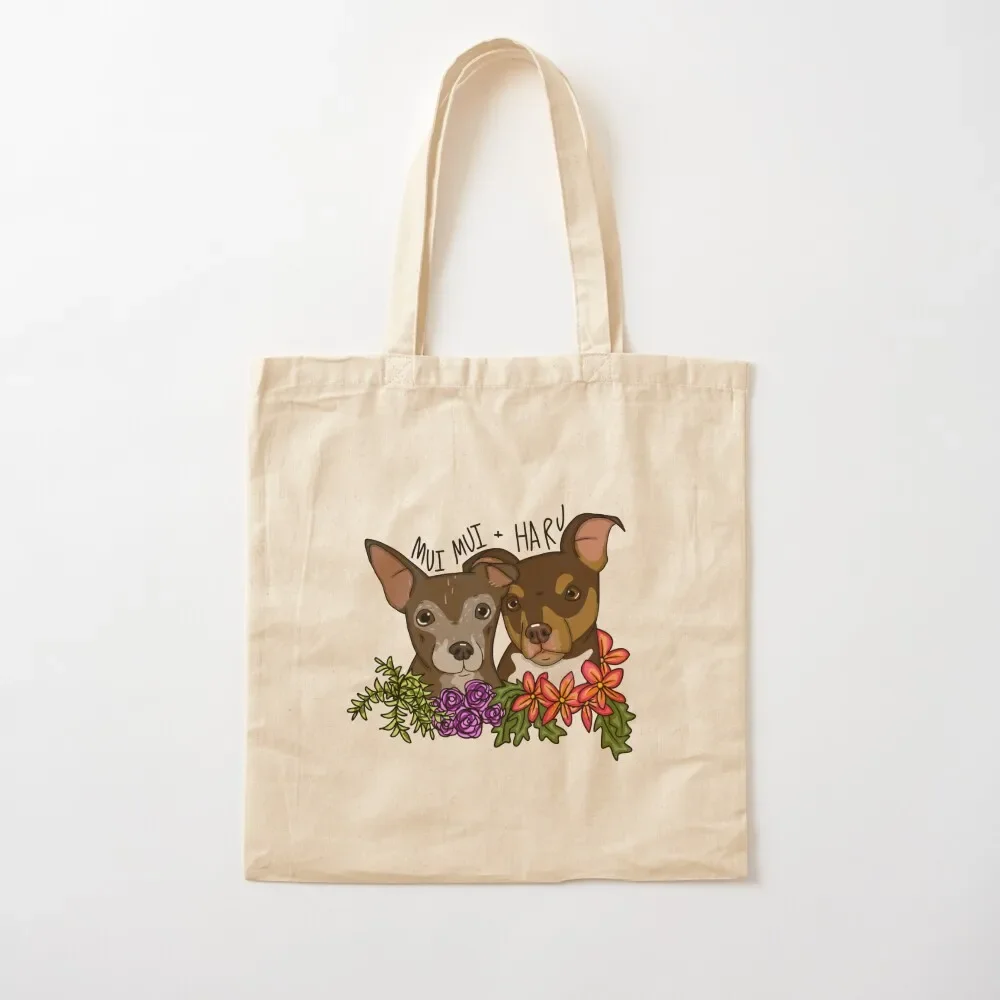 

Mui Mui and Haru Tote Bag bag for beach Shopper Tote Bag