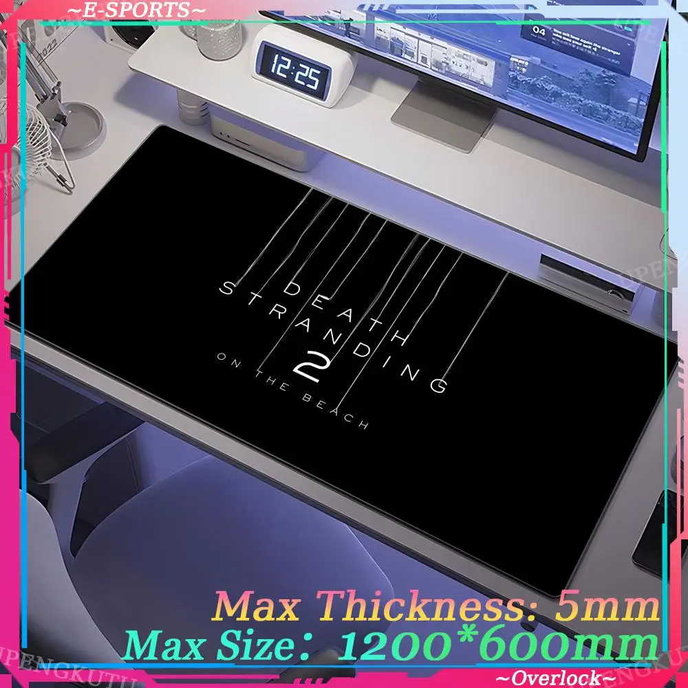 Game accessories Locked edge Mouse Pad art Locked edge pads D_death_Stranding Oversized DIY gaming computer Gaming Mouse Pad