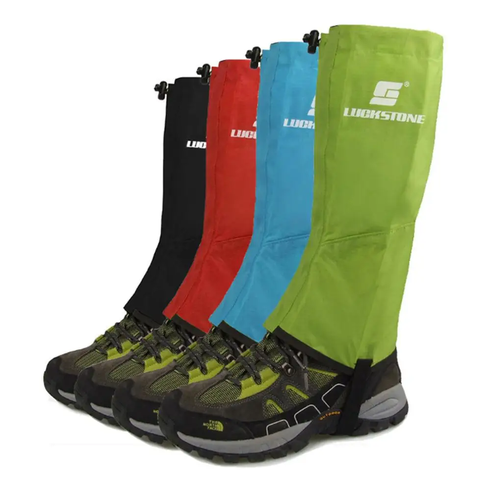 【 Ready Stock 】1 Pair Outdoor Hiking Legging Gaiters Waterproof Windproof Sand-proof Protective Covers For Skiing Camping