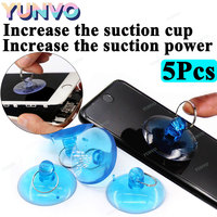 5Pcs Mobile Phone Screen Opening Repair Tools Disassembly Hardware Tools 5.5cm Blue Big Suction Cup Strong Bonding