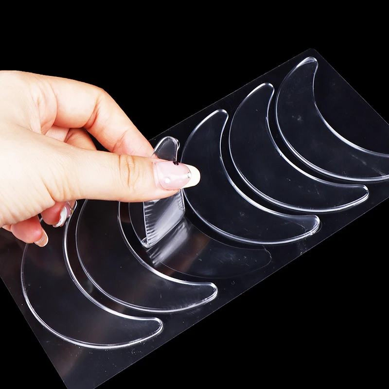 3 Pairs Reusable Waterproof Silicone Anti-Wrinkle Eye Pads Patches Eye Skin Care