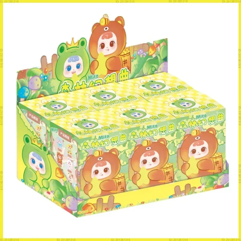 

Новая оригинальная слепая коробка серии Mito Forest Fantasia, аниме-фигурки, модная игрушка, дисплей, детский подарок, кавайные мягкие плюшевые игрушки