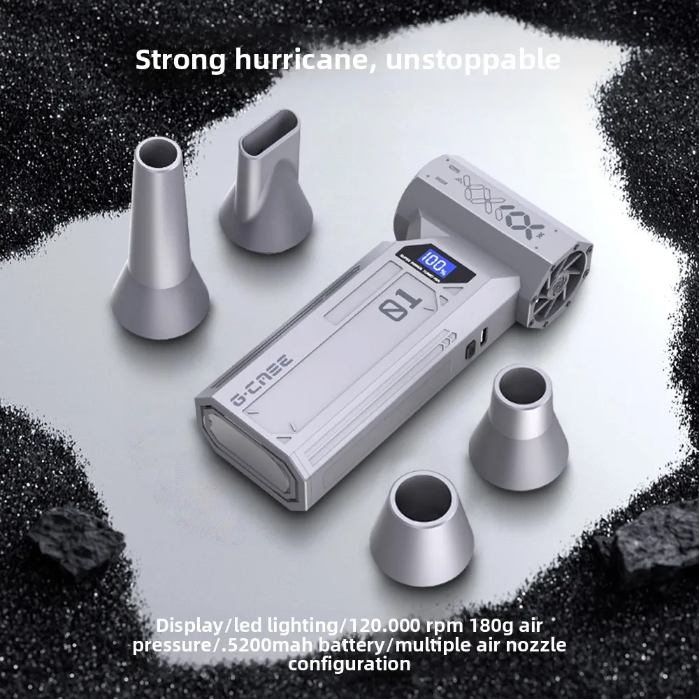 

New Violent Turbo Fan Violent Fan High-speed Dust Blower Handheld Portable Vacuum Cleaner