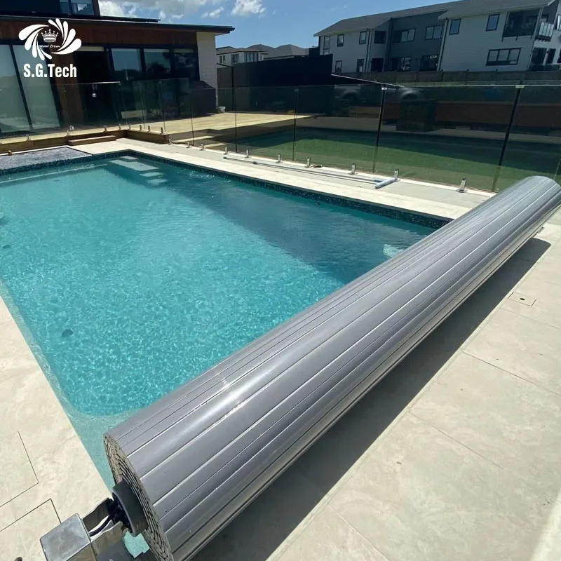 

Новый дизайн DC24V ПК планка автоматическое электрическое покрытие для бассейна автоматическое покрытие для бассейна