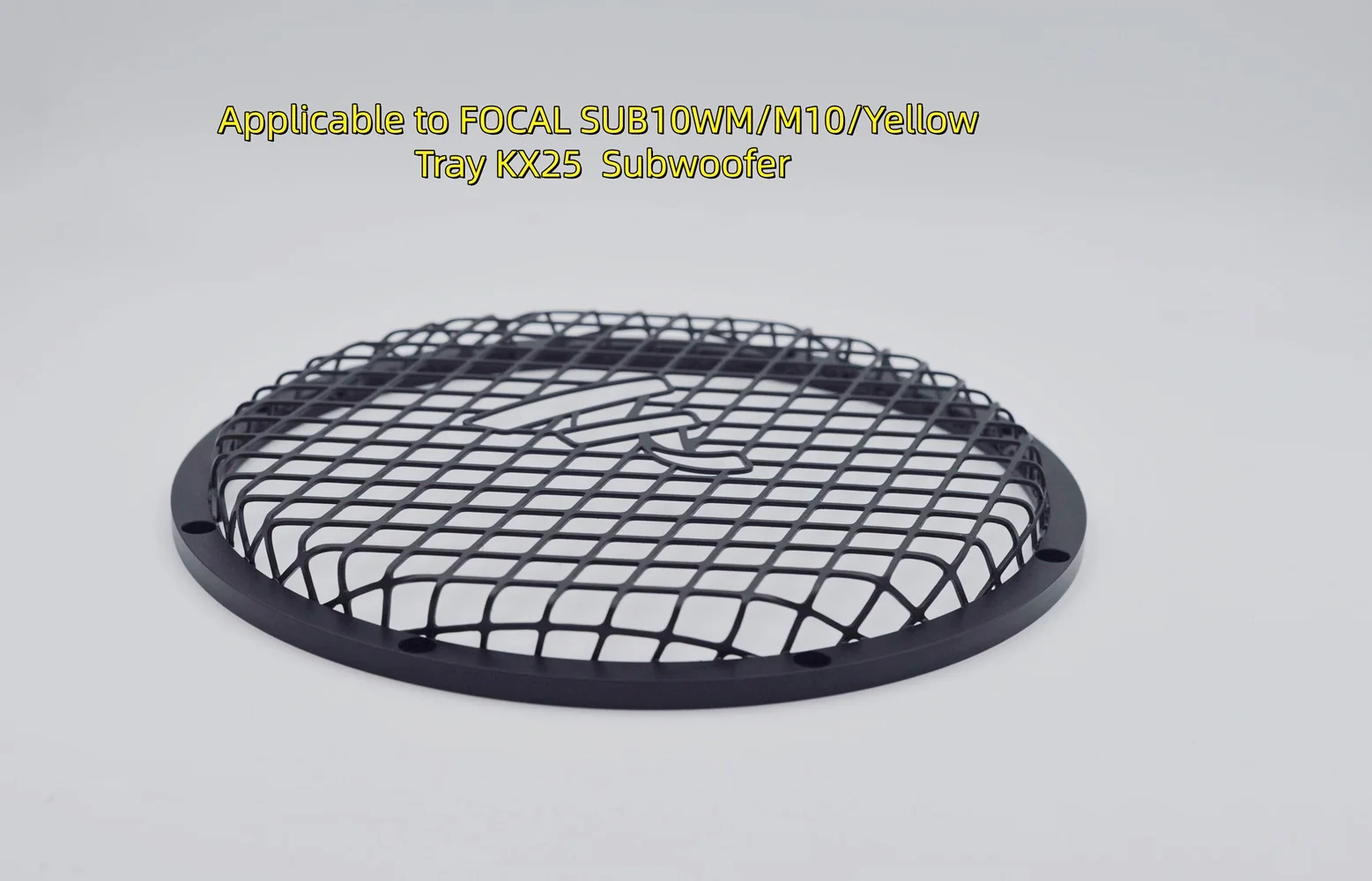 Suitable for FOCAL car subwoofer SUB10WM/M10/KX25 aluminum protective mesh cover