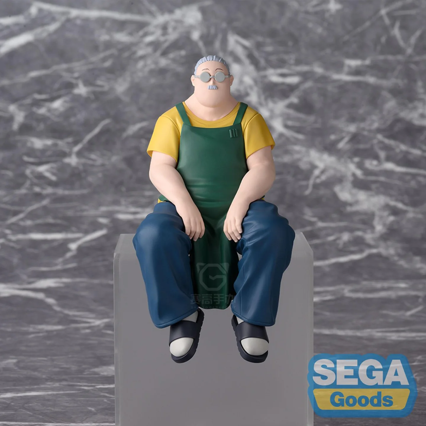 

Genuine Furyu Legendary Killer Sakamoto Daily Sakamoto Taro Elderly Instant Noodles Press Sitting Scene Figure Gift