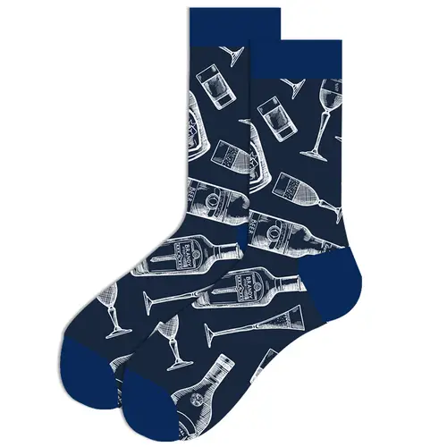 1 Pair New Happy Mens Socks Women Novelty Cartoon Sock Combed Cotton Funny Men's Big Size Crew Hip Hop Thick Long Socks - Image 49