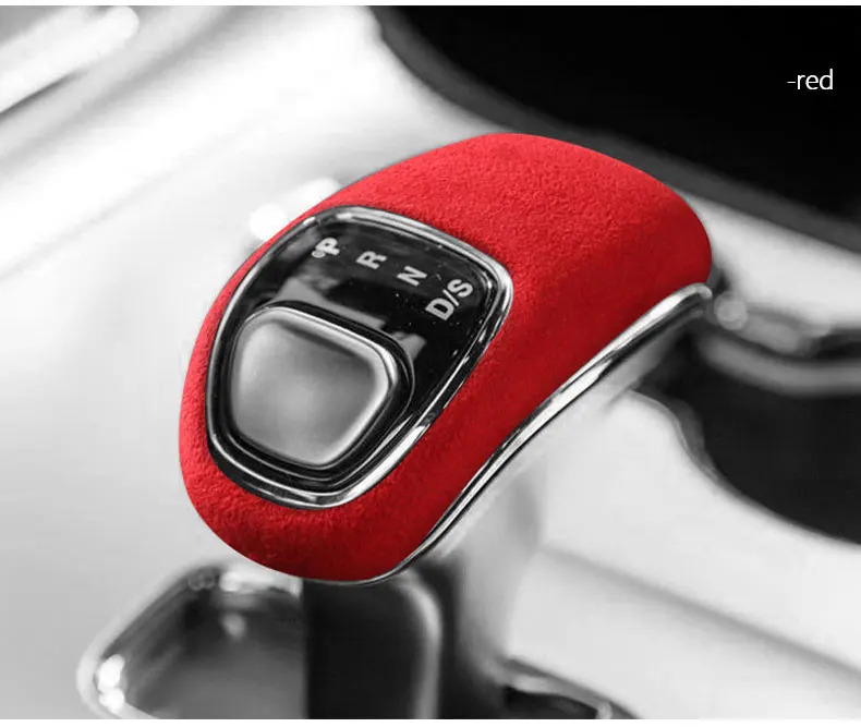 Für Jeep Grand Cherokee SRT 2014–2015, hergestellt aus Alcantara, Schaltknauf-Abdeckung, Kofferraum, kratzfest, Auto-Innenraum-Tuning-Zubehör – Detail 10