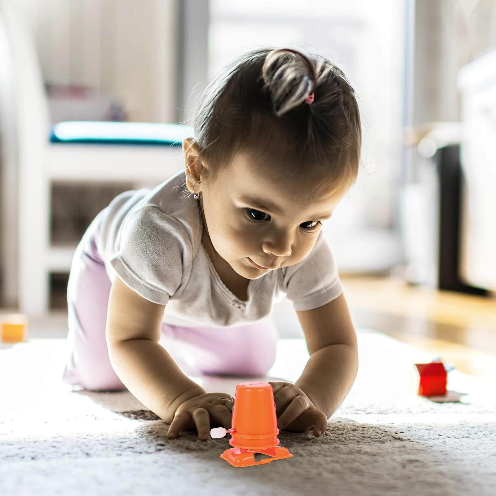 

6pcs Walking Clockwork Mechanism Diy Wind Up Robot Movement Kit Replacement Parts For Kids Handmade Craft Clay Craft Accessories