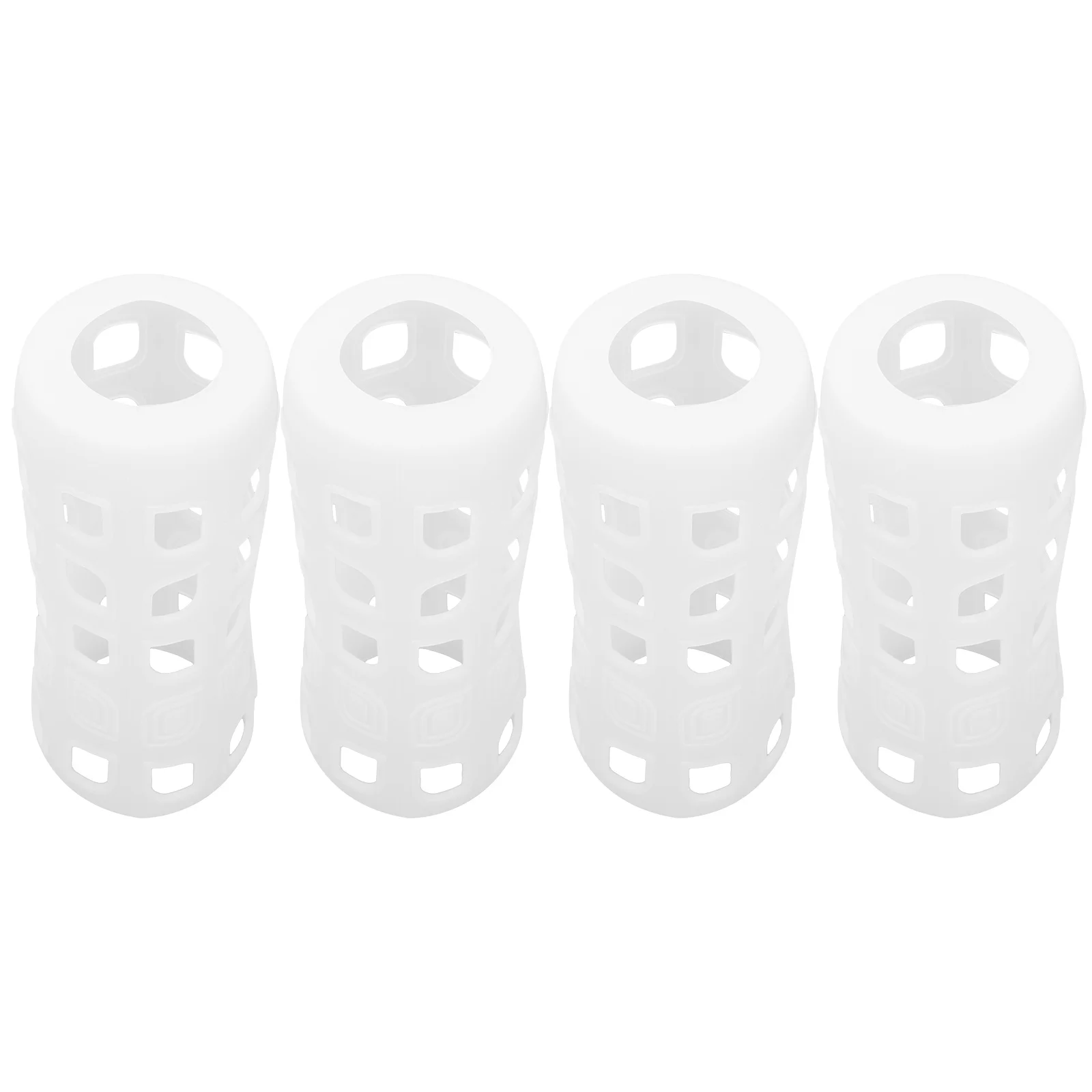 

4 шт. силиконовые крышки для чашек, термостойкие рукава для бутылок, защитные чехлы для фляг, легкие портативные рукава для чашек, дорожные чехлы для бутылок