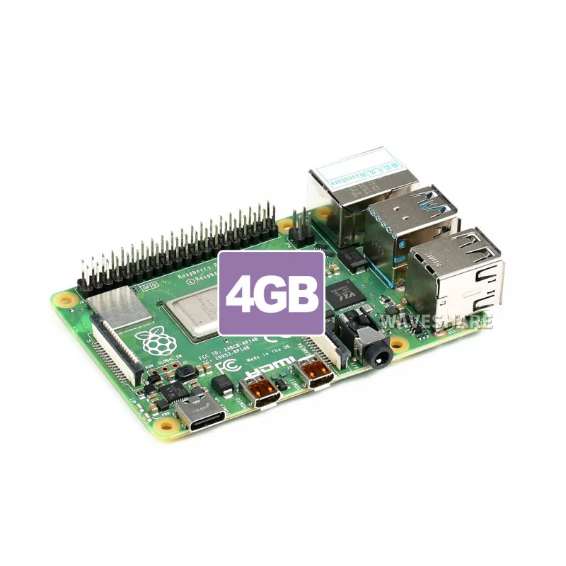 Raspberry Pi 4 Model B 2GB/4G/8G RAM, Completely Upgraded