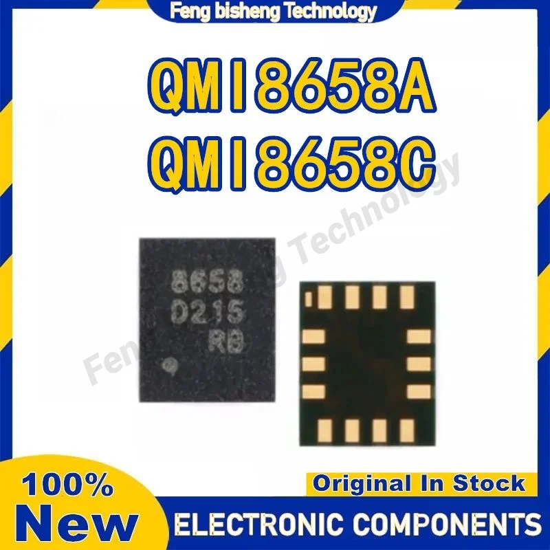 

5PCS QMI8658A QMI8658C Silkscreen 8658 LGA-14 New Original