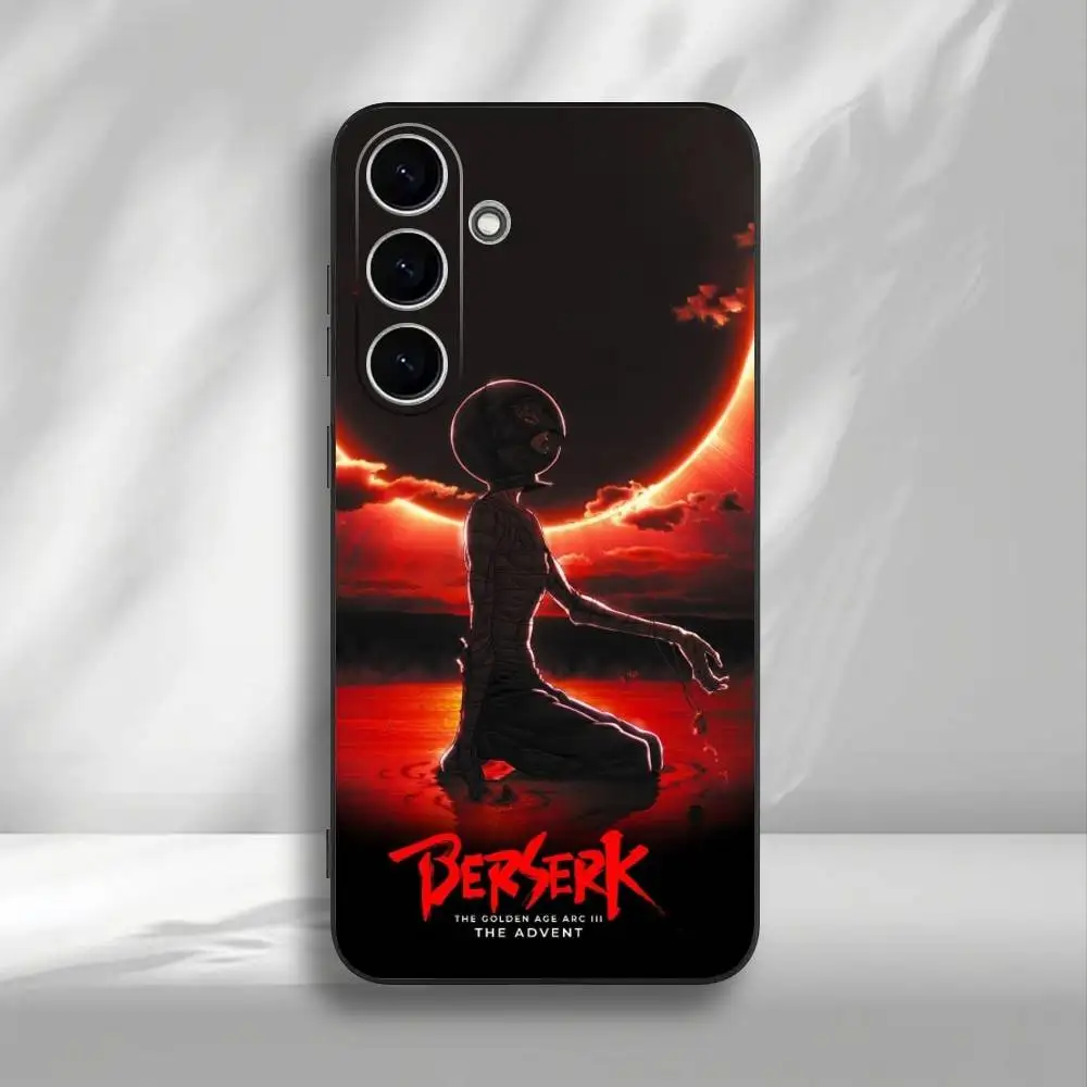 B-Berserk G-Guts And G-Griffith  Phone Case For Samsung Galaxy A73,A72,A71,A70,A53,A52,A51,Soft Silicone Black Cover