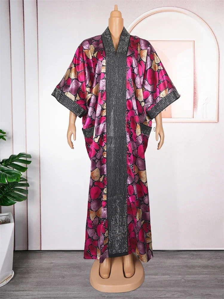 Африканские свадебные платья больших размеров, женские традиционные дашики с принтом Boubou, Дубай, мусульманские абайи, женская одежда, вечерние платья