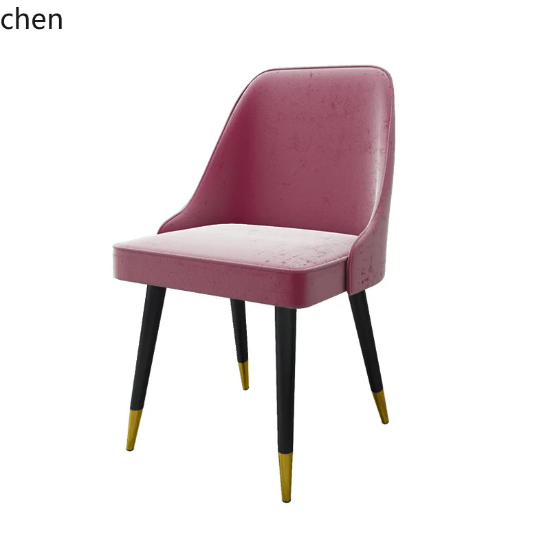 CZ Coffee Shop Bar Iron Art Backrest Chair Office Meeting Chair Creative Home Vanity Chair (Minimum Order of Two Pieces)